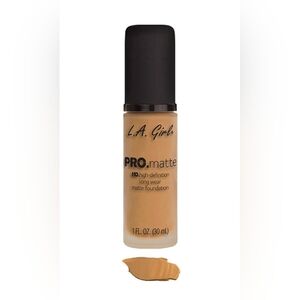 🍒 L.A. Girl PRO.matte HD Foundation Caramel GLM681 1fl.oz / 30ml